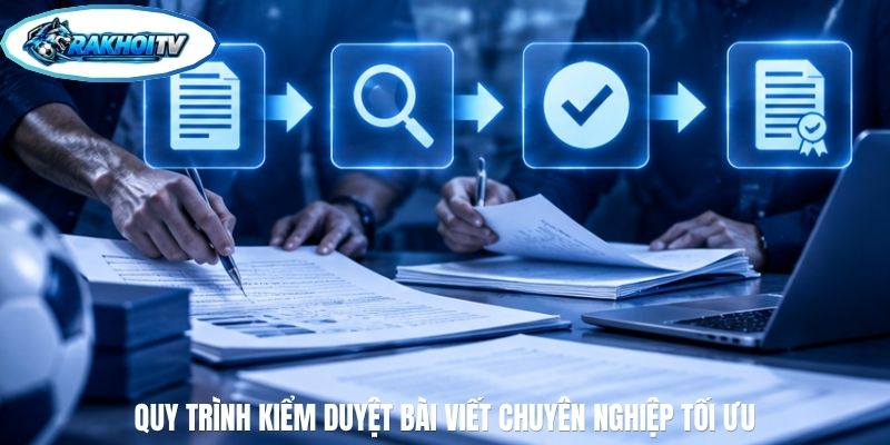 Quy trình kiểm duyệt bài viết chuyên nghiệp tối ưu